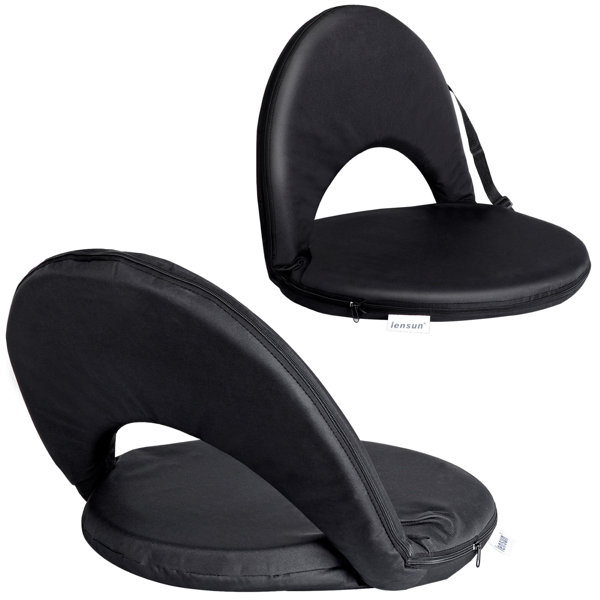 LENSUN Stadium Seats Bleacher Cushion Set with Padded Back Support